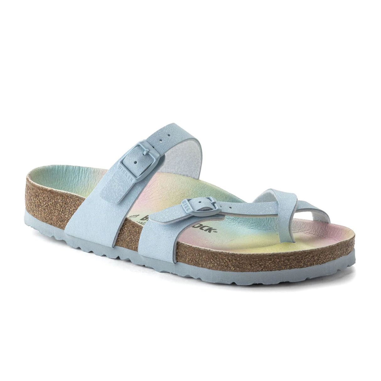 Birkenstock Mayari Vegan (Women) - Ombre Finished Sky Sandals - Thong - The Heel Shoe Fitters