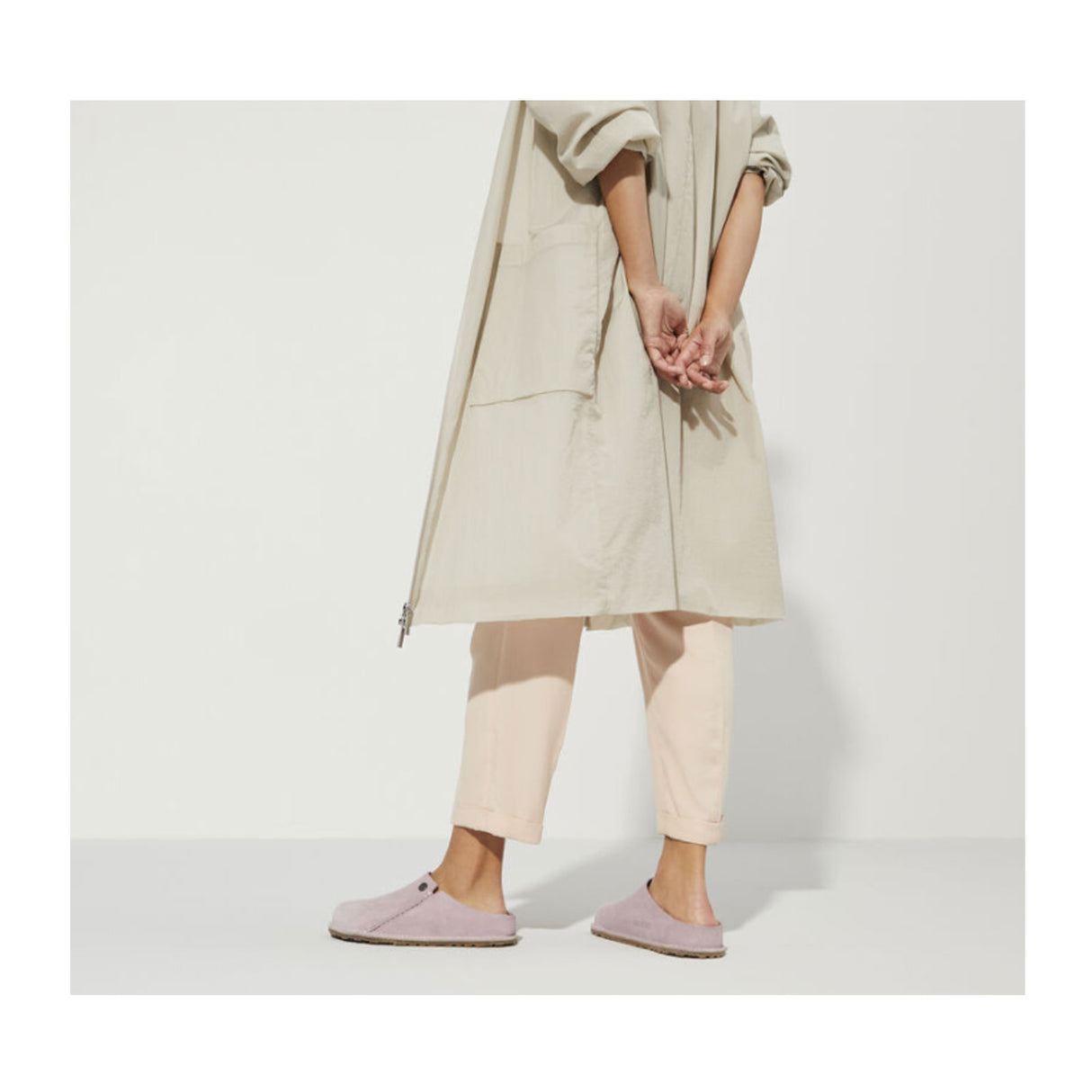 Birkenstock Zermatt Suede Narrow (Women) - Lavender Blush Dress-Casual - Clogs & Mules - The Heel Shoe Fitters