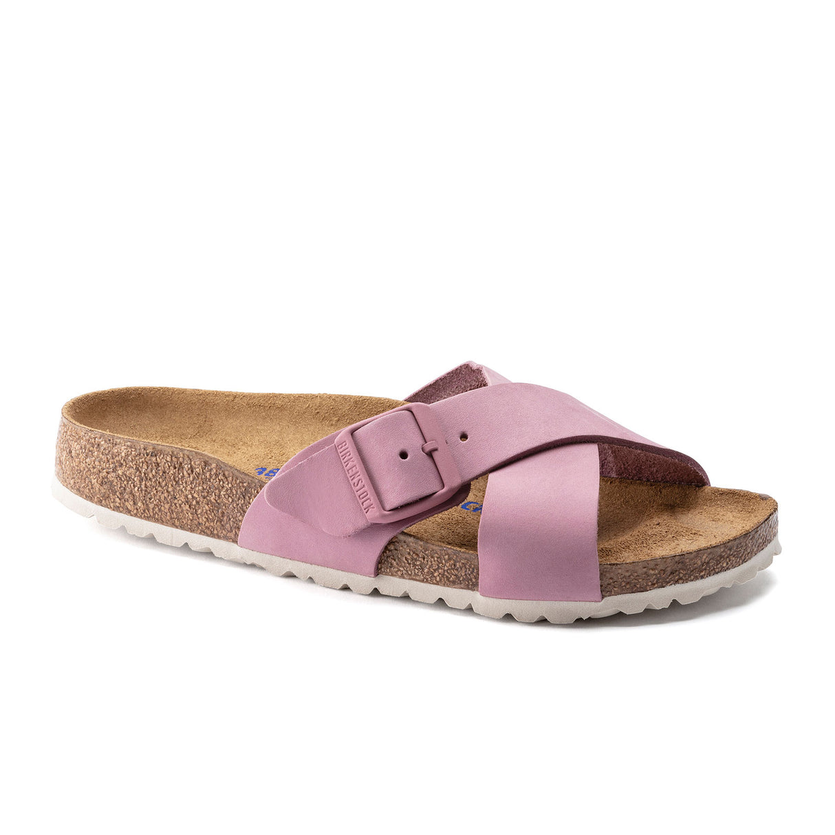 Birkenstock Siena Soft Footbed Narrow Slide Sandal (Women) - Orchid Nubuck Sandal - Slide - The Heel Shoe Fitters