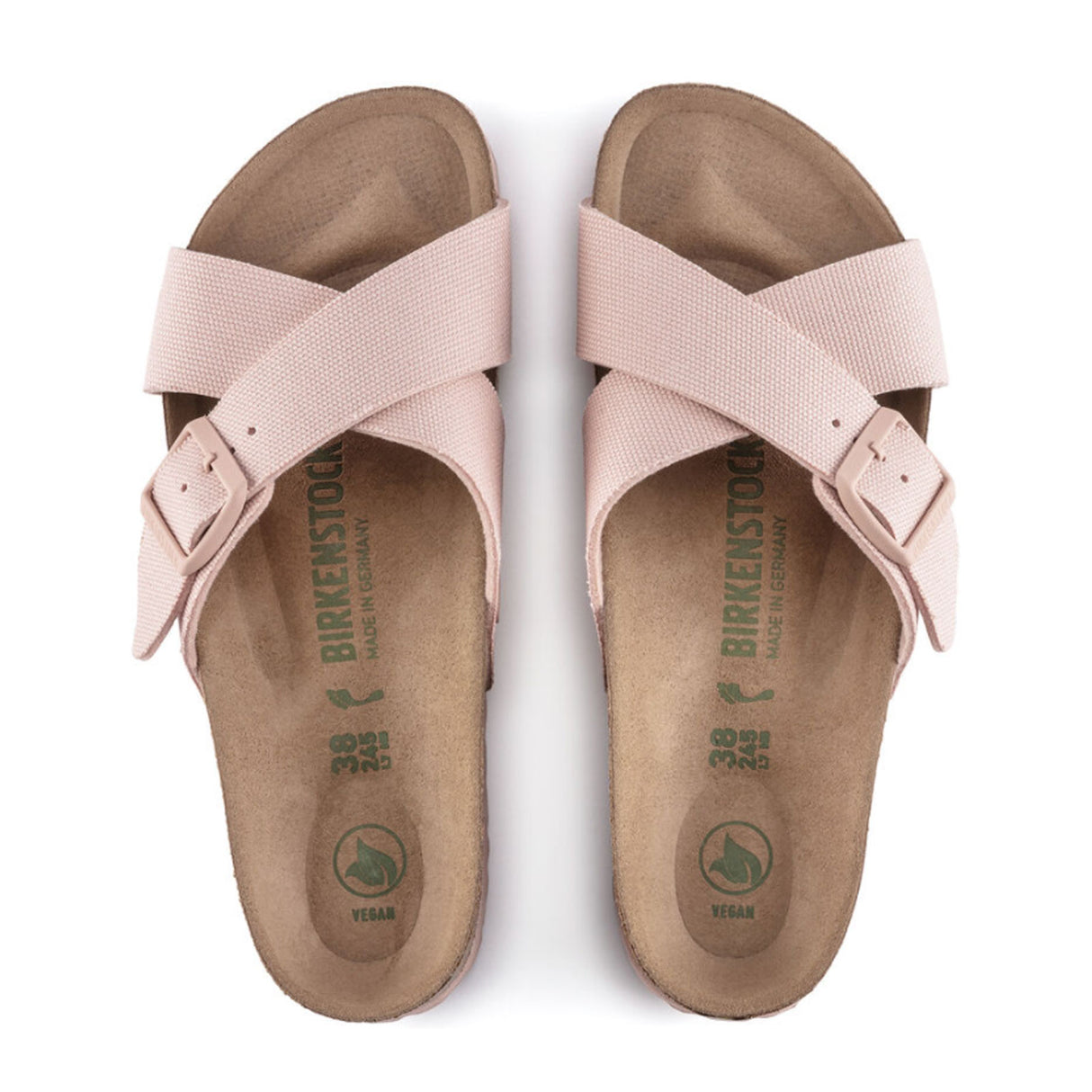 Birkenstock Siena Vegan Narrow Slide Sandal (Women) - Soft Pink Sandals - Slide - The Heel Shoe Fitters
