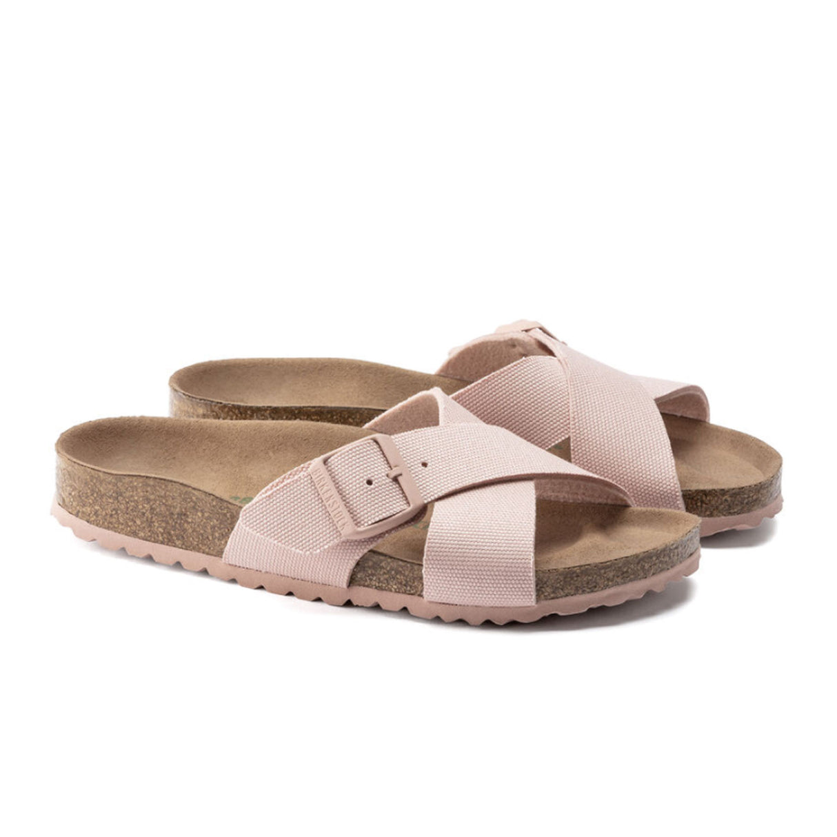 Birkenstock Siena Vegan Narrow Slide Sandal (Women) - Soft Pink Sandals - Slide - The Heel Shoe Fitters