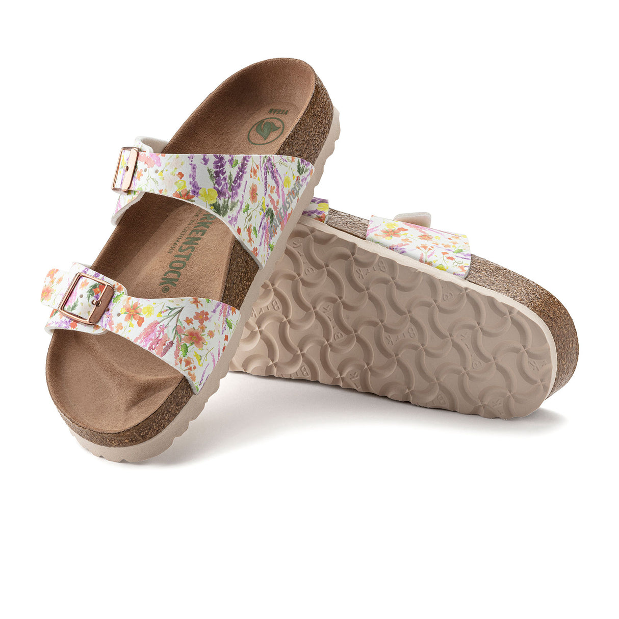 Birkenstock Sydney Vegan Birko-Flor Slide Sandal (Women) - Light Rose Sandals - Slide - The Heel Shoe Fitters
