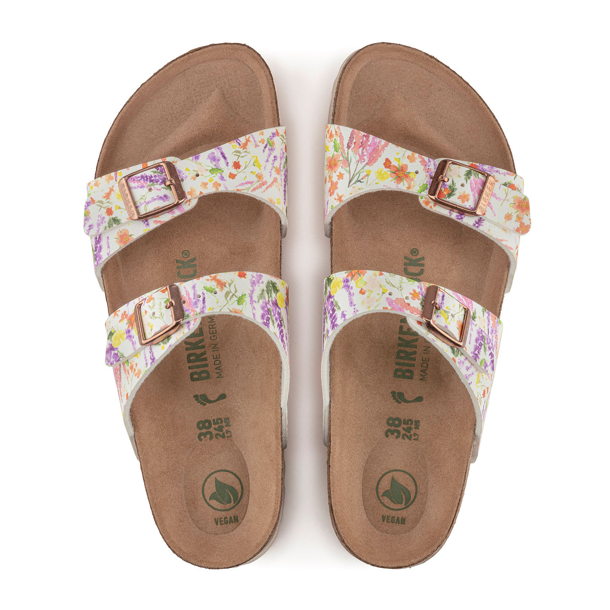 Birkenstock Sydney Vegan Birko-Flor Slide Sandal (Women) - Light Rose Sandals - Slide - The Heel Shoe Fitters