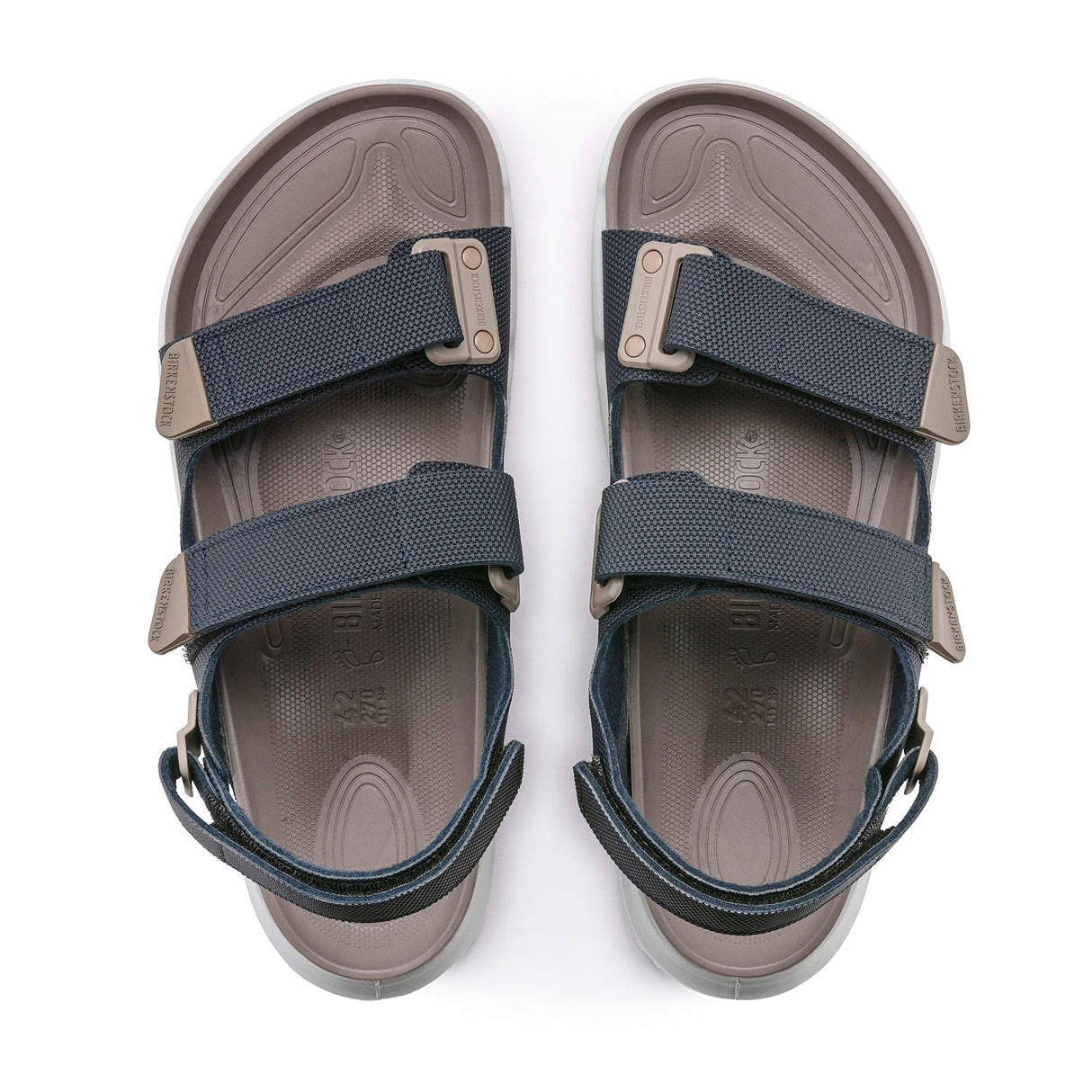 Birkenstock Tatacoa Birko-Flor (Men) - Futura Midnight Sandals - Backstrap - The Heel Shoe Fitters