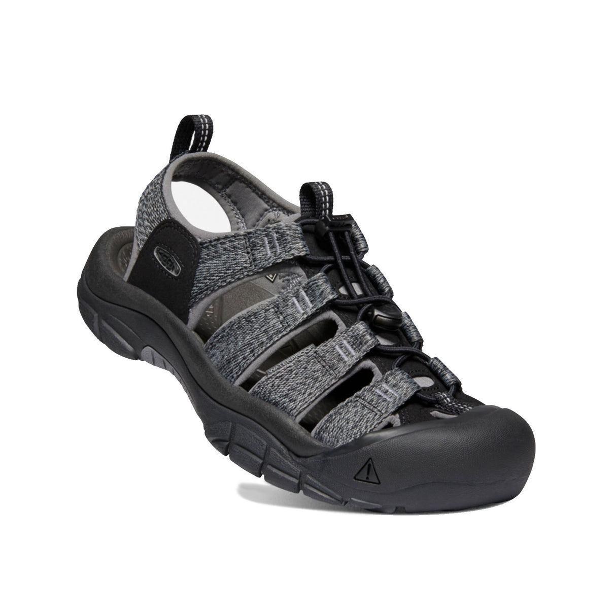 Keen Newport H2 Sandal (Men) - Black/Steel Grey Sandals - Active - The Heel Shoe Fitters