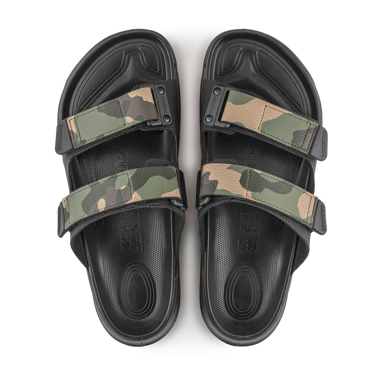 Birkenstock Atacama CE Slide Sandal (Men) - Futura Black/Camo Sandals - Active - The Heel Shoe Fitters