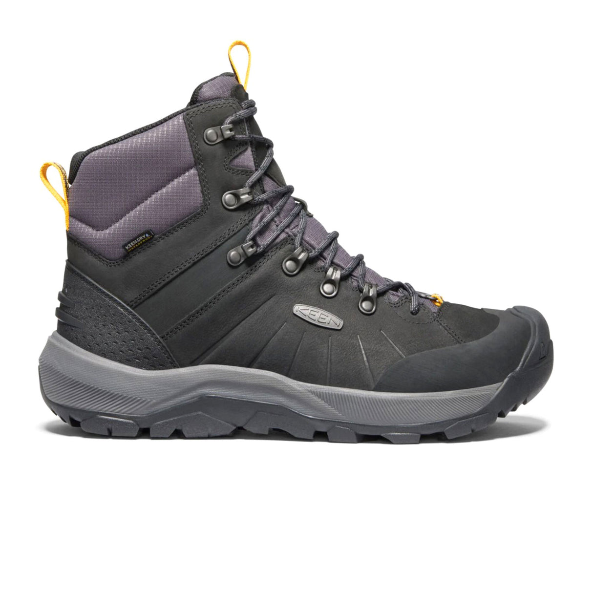 Keen Revel IV Mid Polar Boot (Men) - Black/Magnet Boots - Winter - Mid Boot - The Heel Shoe Fitters