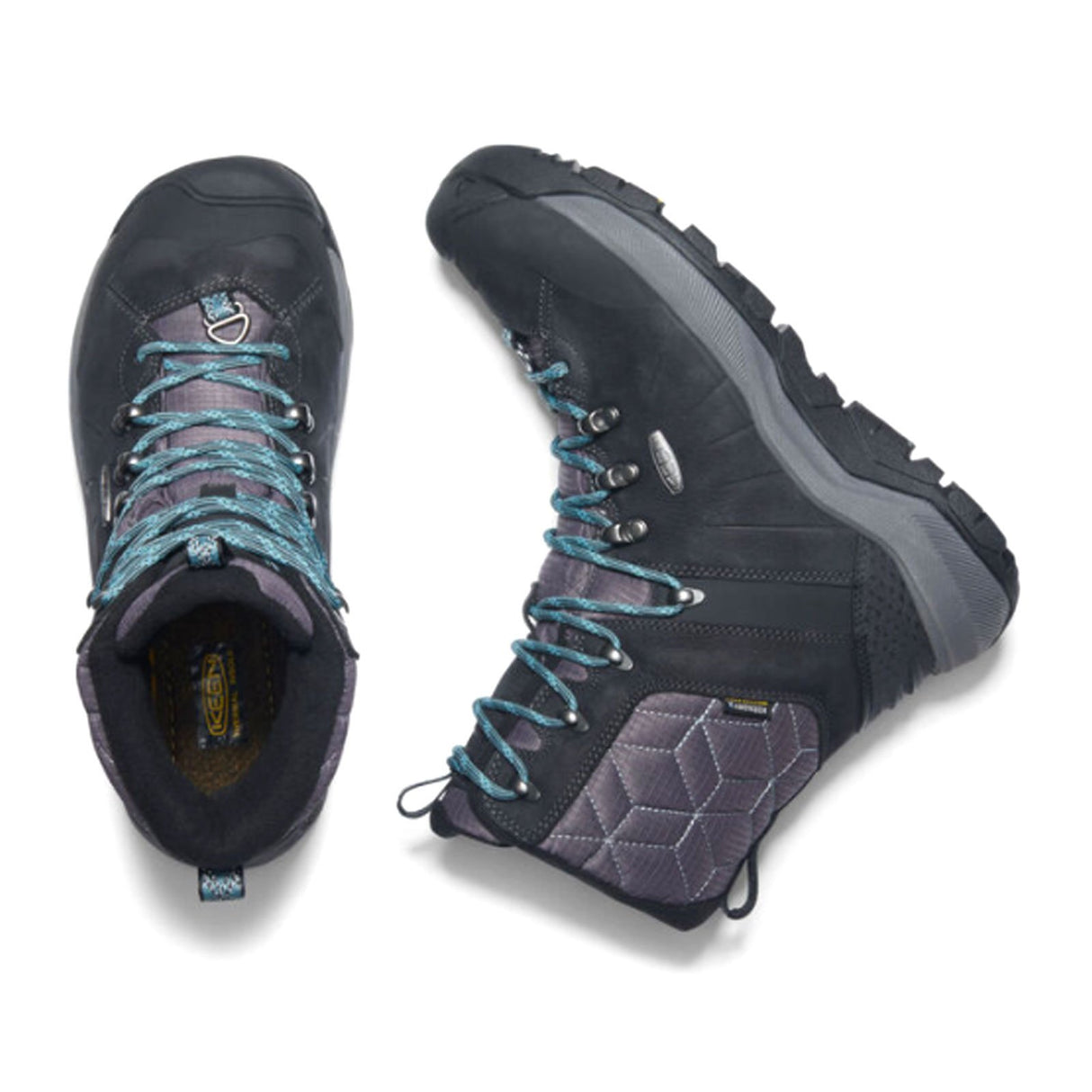 Keen Revel IV High Polar Boot (Women) - Raven/North Atlantic Boots - Winter - High Boot - The Heel Shoe Fitters