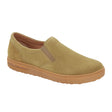 Birkenstock Oswego Slip On (Men) - Faded Khaki Suede Dress-Casual - Slip Ons - The Heel Shoe Fitters