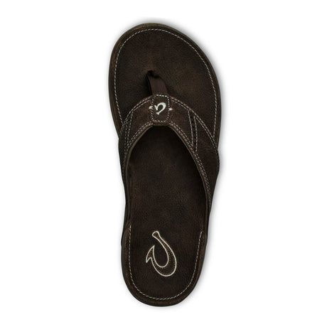 Olukai Nui Thong Sandal (Men) - Island Salt/Island Salt Sandals - Thong - The Heel Shoe Fitters