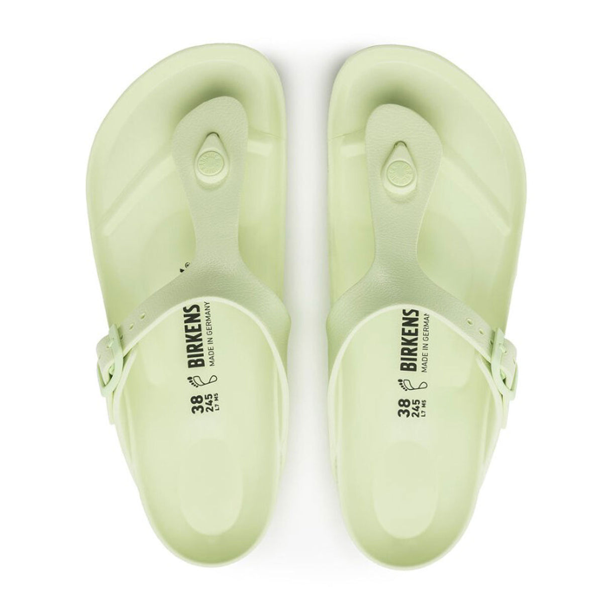 Birkenstock Gizeh EVA Sandal (Women) - Faded Lime Sandal - Thong - The Heel Shoe Fitters