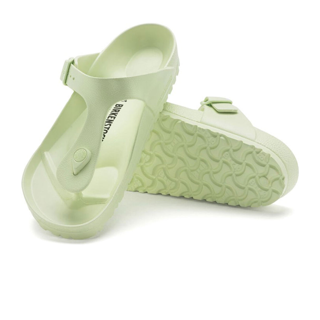 Birkenstock Gizeh EVA Sandal (Women) - Faded Lime Sandal - Thong - The Heel Shoe Fitters