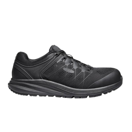 Keen Utility Vista Energy Carbon Fiber Toe Work Shoe (Men) - Black/Raven Boots - Work - Low - The Heel Shoe Fitters