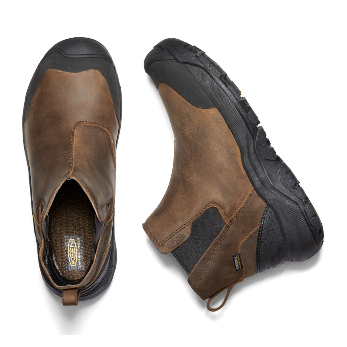 Keen Revel IV Chelsea Ankle Boot (Men) - Canteen/Black Boots - Fashion - Chelsea - The Heel Shoe Fitters