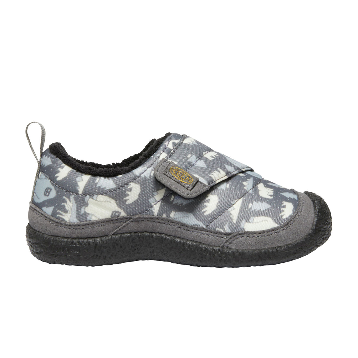 Keen Howser Low Wrap Slip On (Children) - Steel Grey/Star White Dress-Casual - Slip Ons - The Heel Shoe Fitters