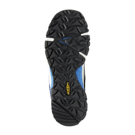 Keen Wasatch Crest Vent Hiking Shoe (Men) - Blue Depths/Bright Cobalt Hiking - Low - The Heel Shoe Fitters