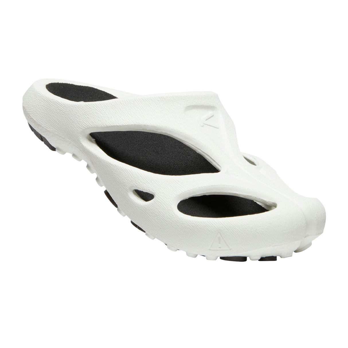 Keen Shanti Slide (Women) - White/Black Sandal - Slide - The Heel Shoe Fitters