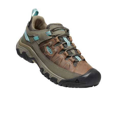 Keen Targhee III Waterproof Low Hiking Shoe (Women) - Toasted Coconut/Porcelain Hiking - Low - The Heel Shoe Fitters