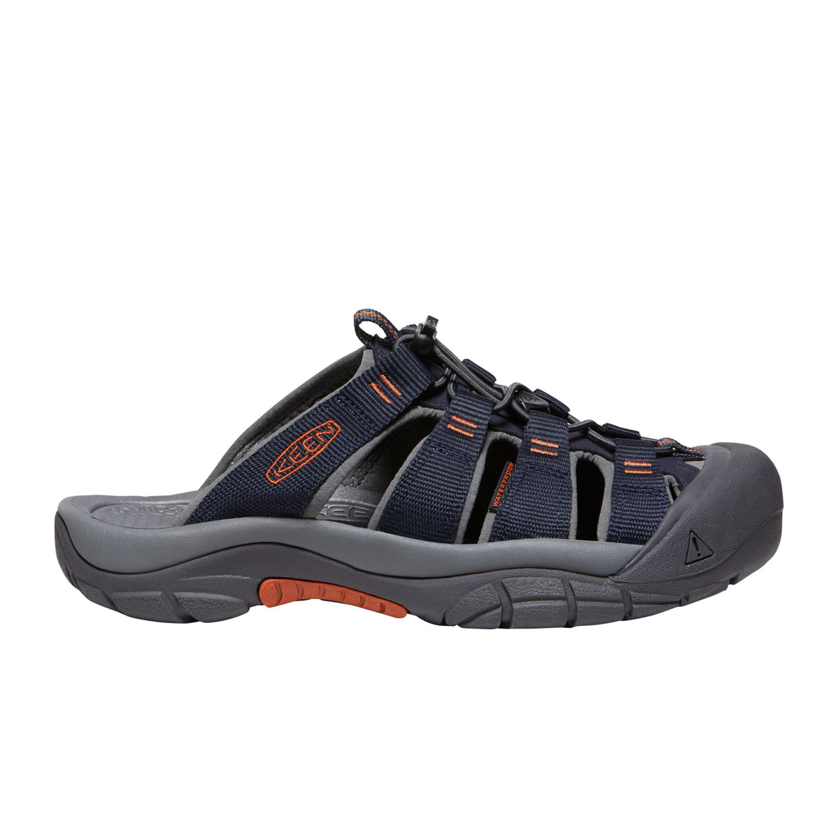 Keen Newport Slide Sandal (Men) - Sky Captain/Bombay Brown Sandal - Slide - The Heel Shoe Fitters