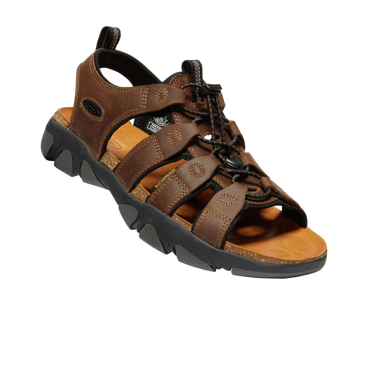 Keen Daytona II Backstrap Sandal (Men) - Bison/Black Sandal - Active - The Heel Shoe Fitters