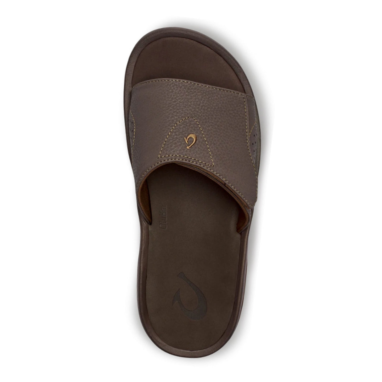 OluKai Nalu Slide Sandal (Men) - Dark Java/Dark Java Sandal - Slide - The Heel Shoe Fitters