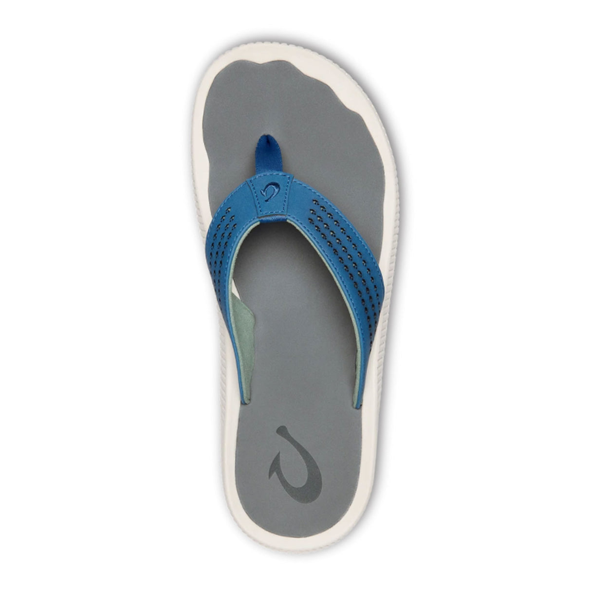 OluKai Ulele Sandal (Men) - Slate Blue/Charcoal Sandal - Thong - The Heel Shoe Fitters