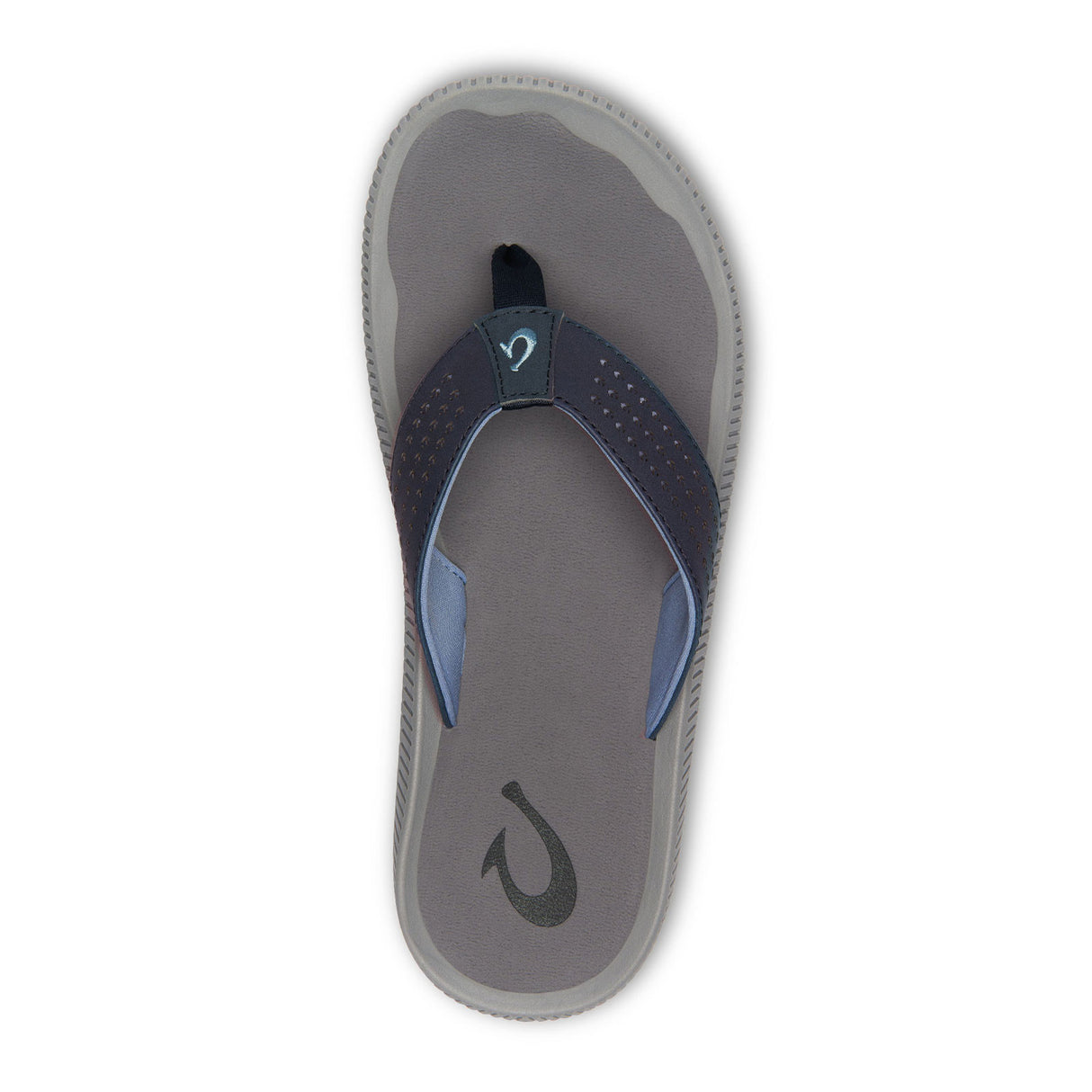 OluKai Ulele Sandal (Men) - Blue Depth/Charcoal Sandal - Thong - The Heel Shoe Fitters
