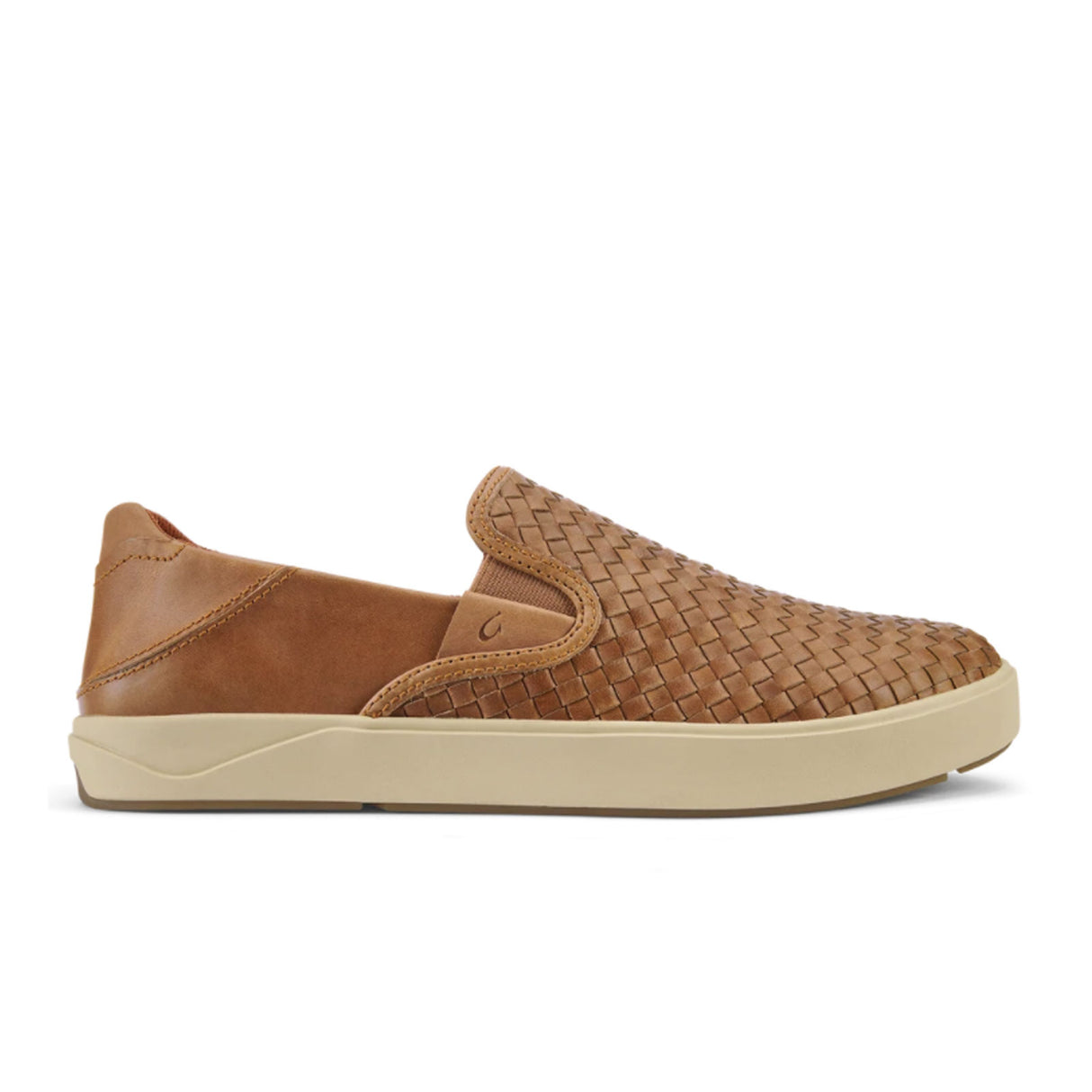 OluKai Lae'ahi Lauhala Slip On (Men) - Fox/Fox Dress-Casual - Slip On - The Heel Shoe Fitters
