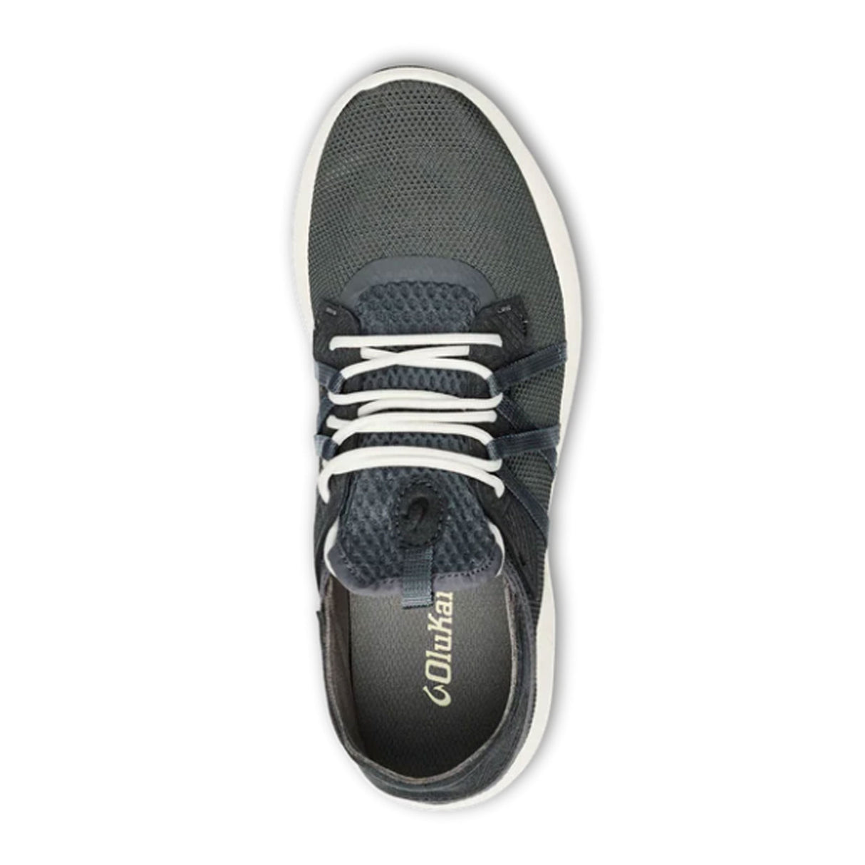 OluKai Holo Sneaker (Men) - Dark Shadow/Dark Shadow Athletic - Casual - Lace Up - The Heel Shoe Fitters