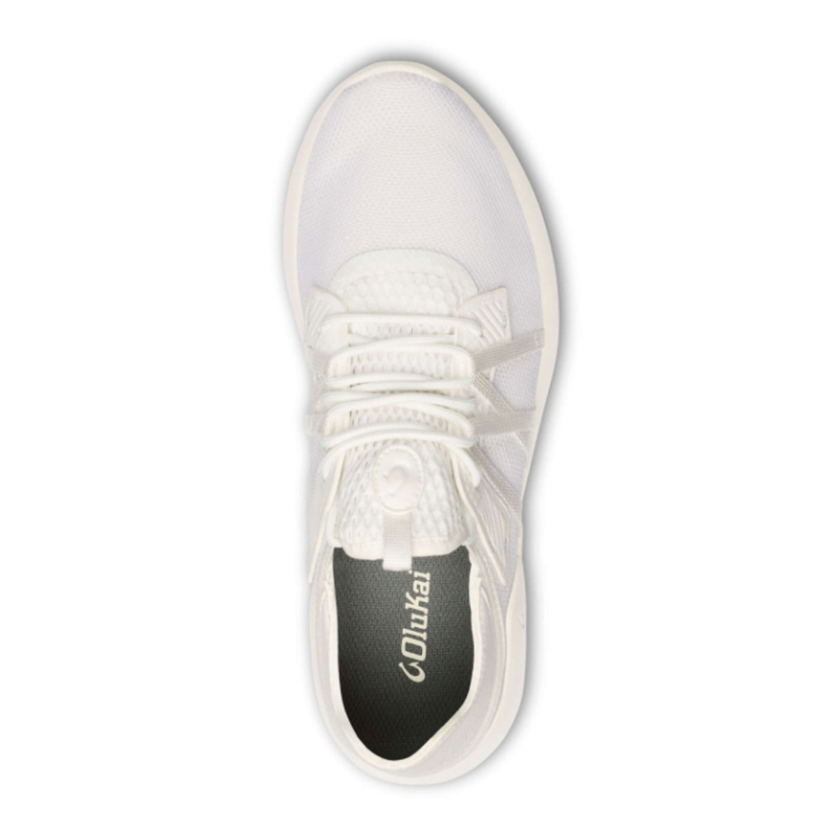OluKai Holo Sneaker (Men) - Bright White/Bright White Athletic - Casual - Lace Up - The Heel Shoe Fitters