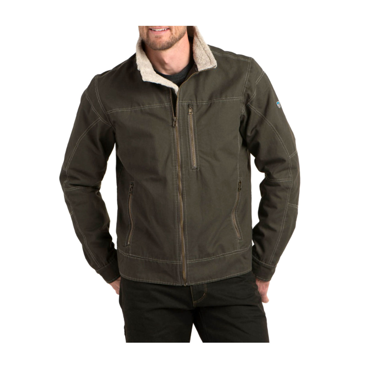 Kuhl Burr Lined Jacket (Men) - Gun Metal Apparel - Jacket - Winter - The Heel Shoe Fitters