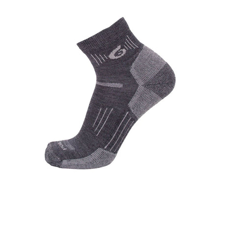 Point6 Hiking Essential Light Mini Crew (Women) - Grey Accessories - Socks - Performance - The Heel Shoe Fitters