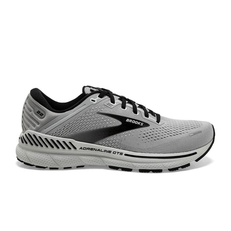Brooks Adrenaline GTS 22 (Men) - Alloy/Grey/Black Athletic - Running - Stability - The Heel Shoe Fitters