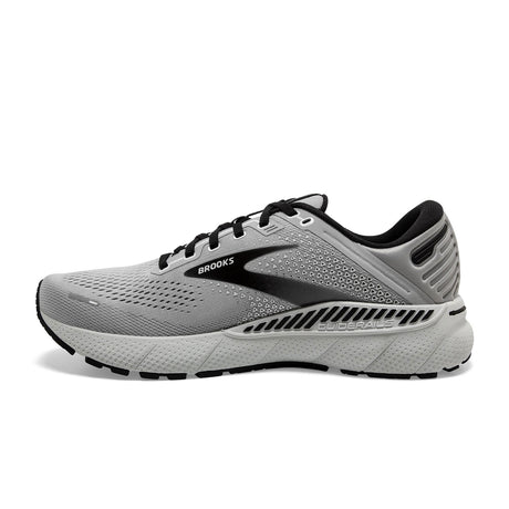 Brooks Adrenaline GTS 22 (Men) - Alloy/Grey/Black Athletic - Running - Stability - The Heel Shoe Fitters