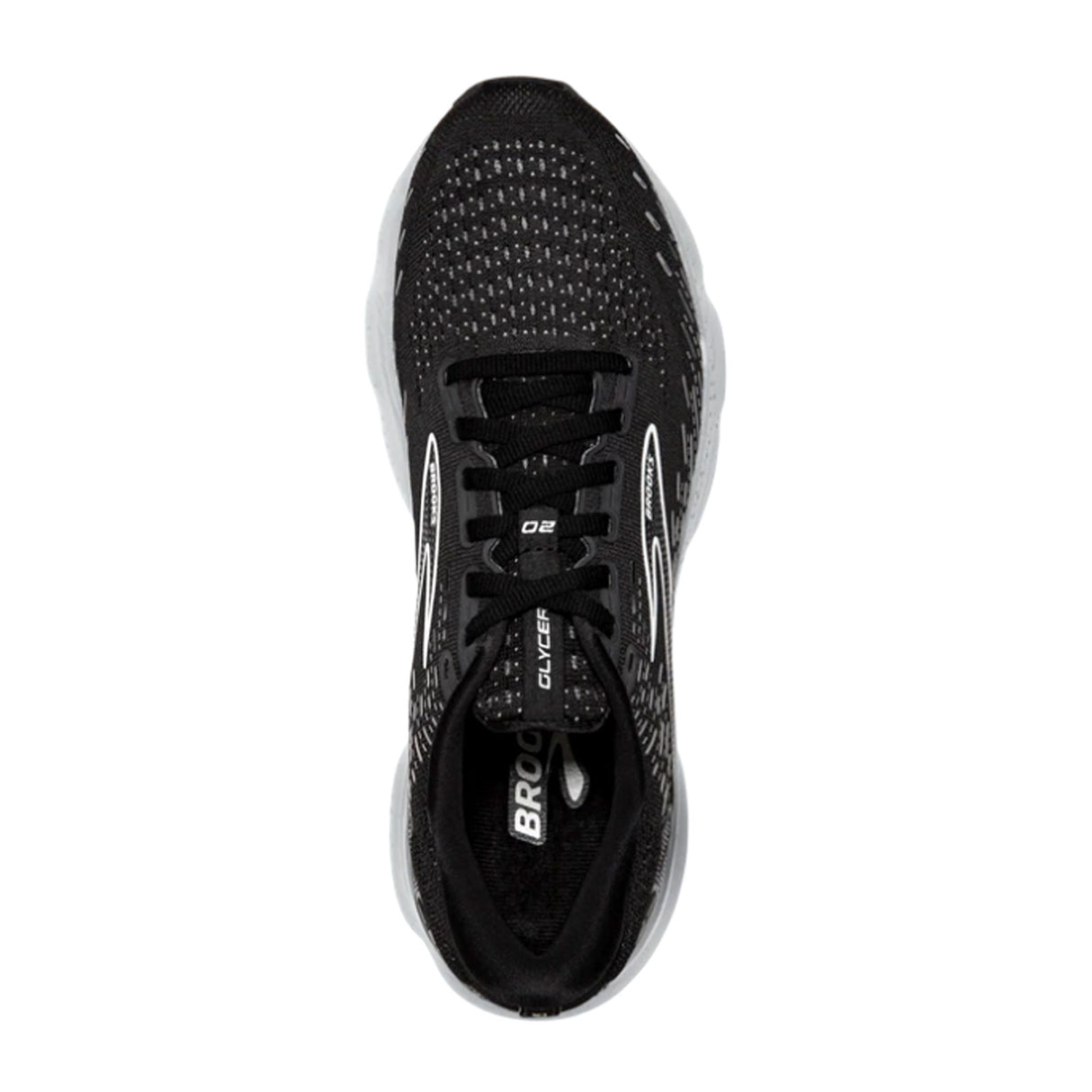 Brooks Glycerin 20 Running Shoe (Women) - Black/White/Alloy Athletic - Running - The Heel Shoe Fitters