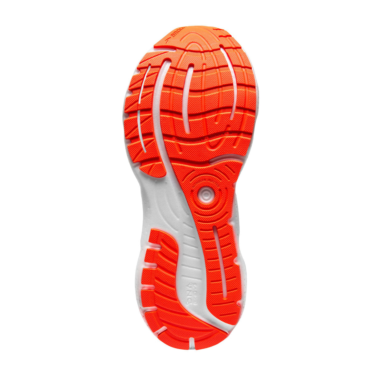 Brooks Glycerin GTS 20 Running Shoe (Men) - Blue Depths/Palace Blue/Orange Athletic - Running - Stability - The Heel Shoe Fitters