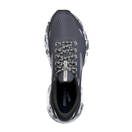 Brooks Ghost 15 Running Shoe (Men) - Ebony/Black/Oyster Athletic - Running - The Heel Shoe Fitters