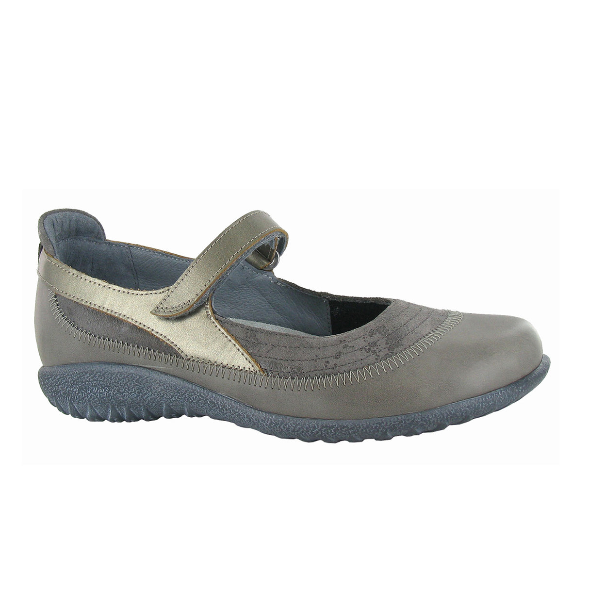 Naot Kirei Mary Jane (Women) - Foggy/Gray Marble/Mirror Dress-Casual - Mary Janes - The Heel Shoe Fitters