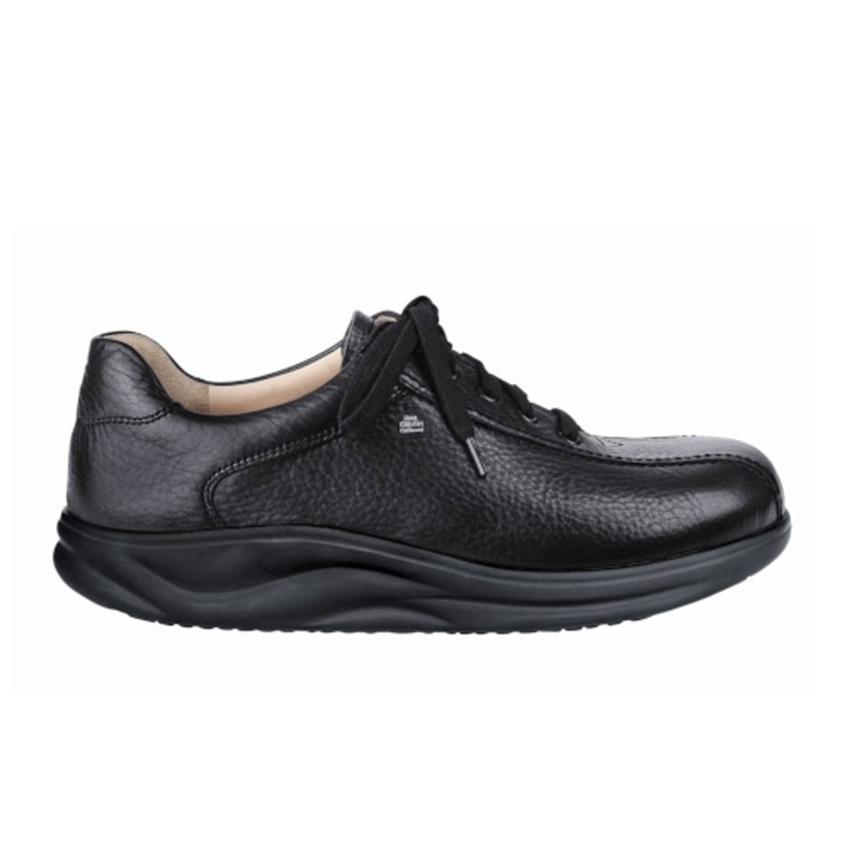 Finn Comfort Watford Lace Up (Men) - Schwarz Panama Dress-Casual - Lace Ups - The Heel Shoe Fitters