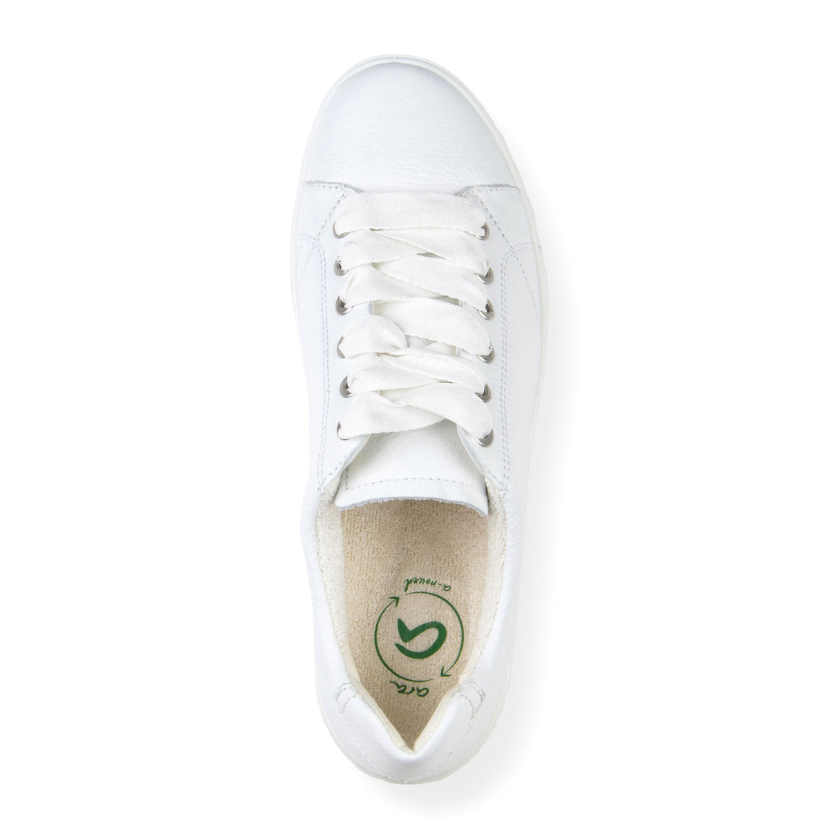 Ara Alexandria Sneaker (Women) - White Calf Athletic - Casual - Lace Up - The Heel Shoe Fitters