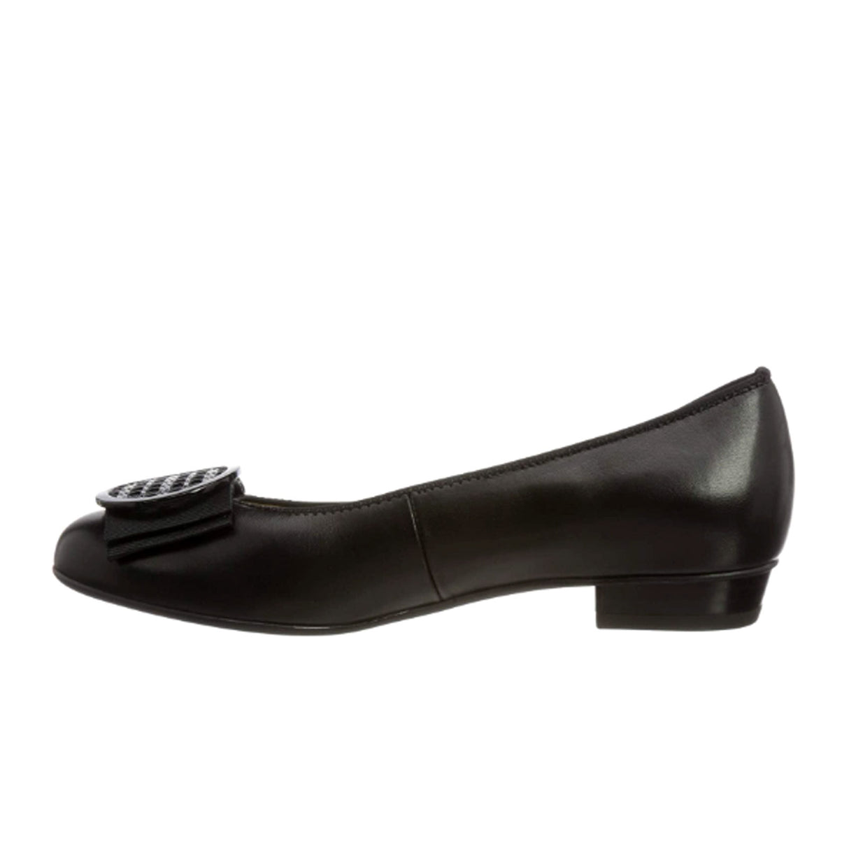 Ara Bambi Ballet Flat (Women) - Black Nappa Leather Dress-Casual - Heels - The Heel Shoe Fitters