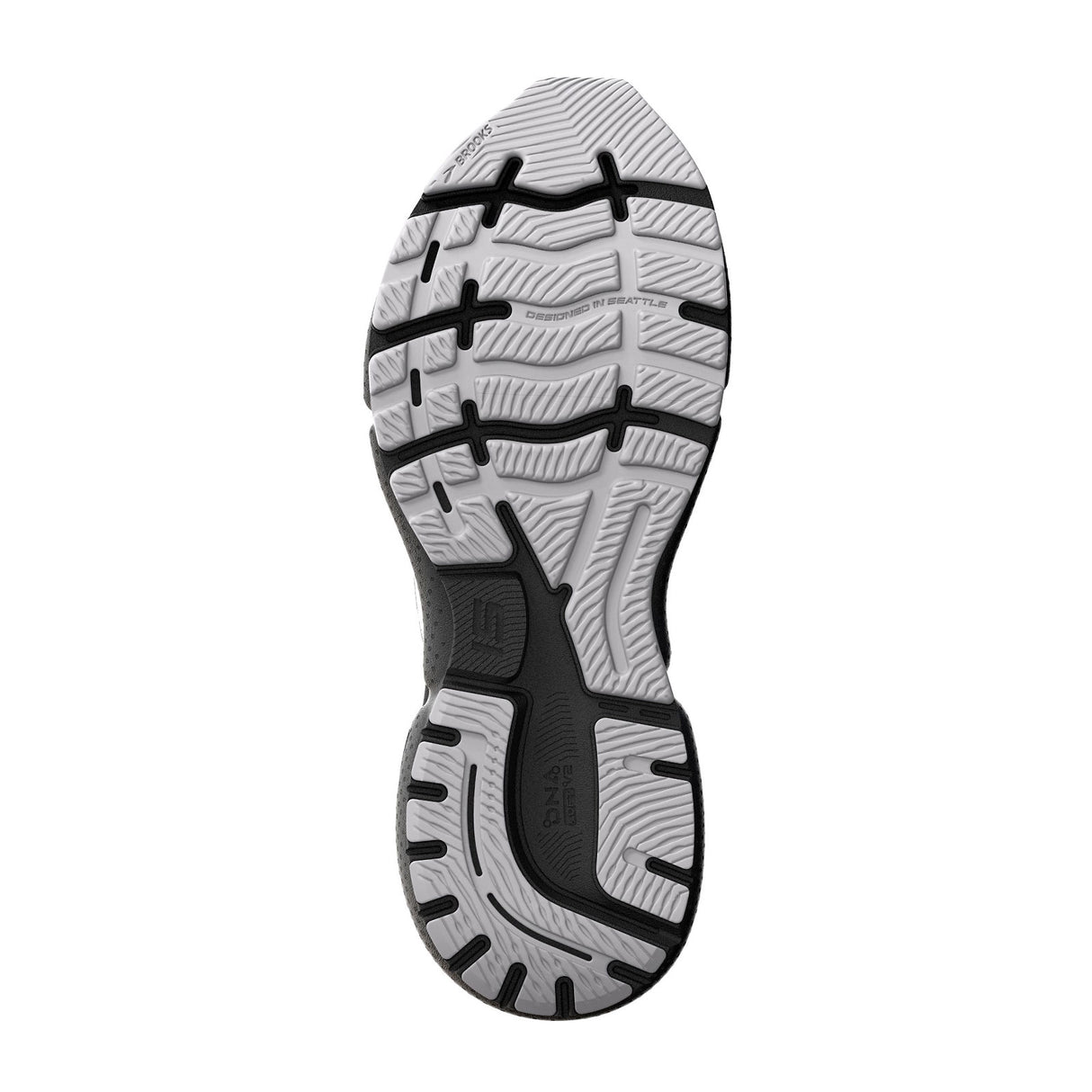 Brooks Ghost 15 Running Shoe (Women) - White/Ebony/Oyster Athletic - Running - The Heel Shoe Fitters