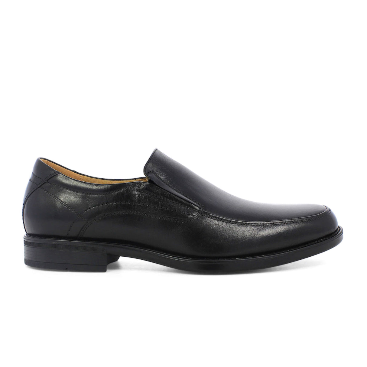 Florsheim Midtown Moc Slip On Loafer (Men) - Black Dress-Casual - Loafers - The Heel Shoe Fitters