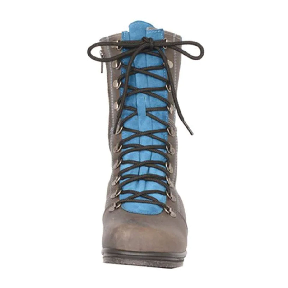 Martino Banff Mid Winter Boot (Women) - Grey/Aqua Boots - Winter - Mid Boot - The Heel Shoe Fitters