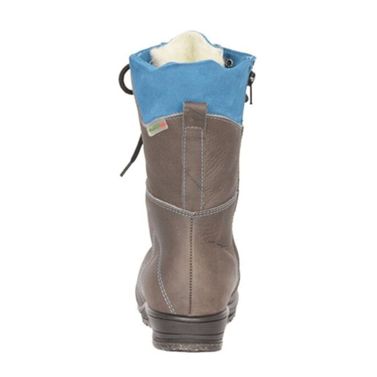 Martino Banff Mid Winter Boot (Women) - Grey/Aqua Boots - Winter - Mid Boot - The Heel Shoe Fitters