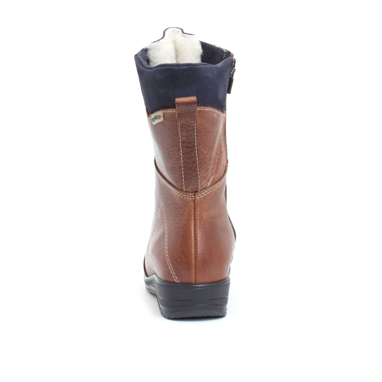 Martino Banff Mid Winter Boot (Women) - Tan/Navy Boots - Winter - Mid Boot - The Heel Shoe Fitters