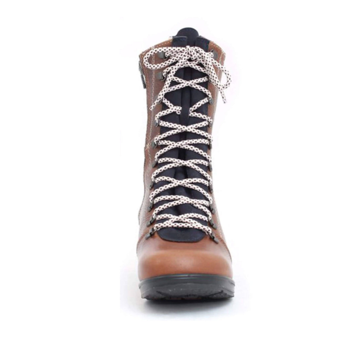 Martino Banff Mid Winter Boot (Women) - Tan/Navy Boots - Winter - Mid Boot - The Heel Shoe Fitters
