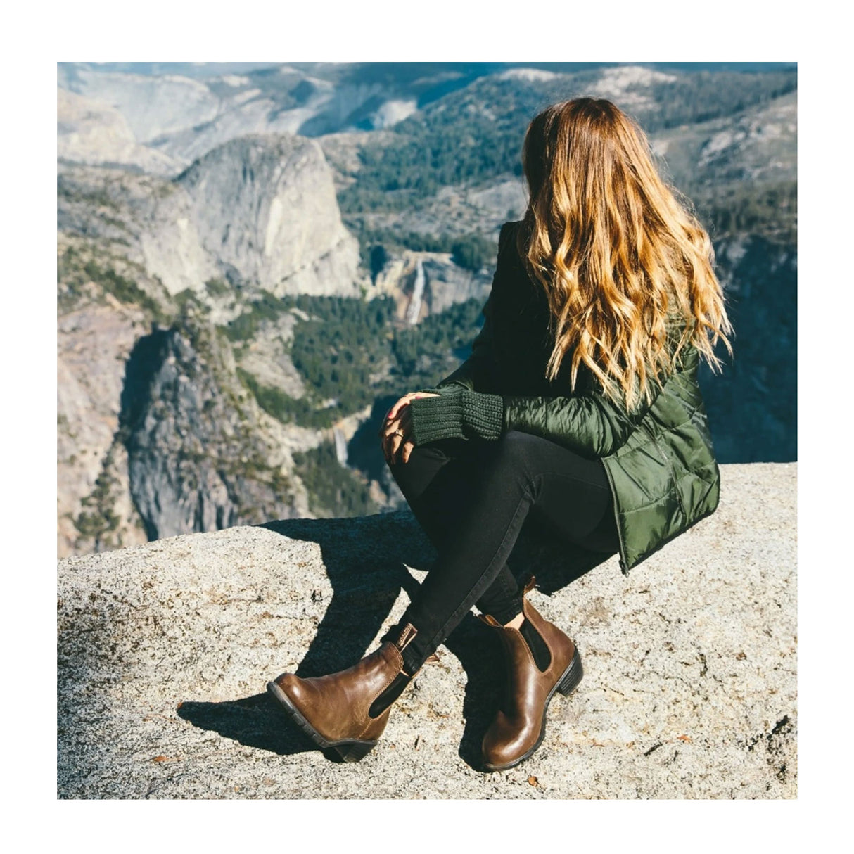 Blundstone 1673 Heeled Chelsea Boot (Women) - Antique Brown Boots - Fashion - Chelsea - The Heel Shoe Fitters