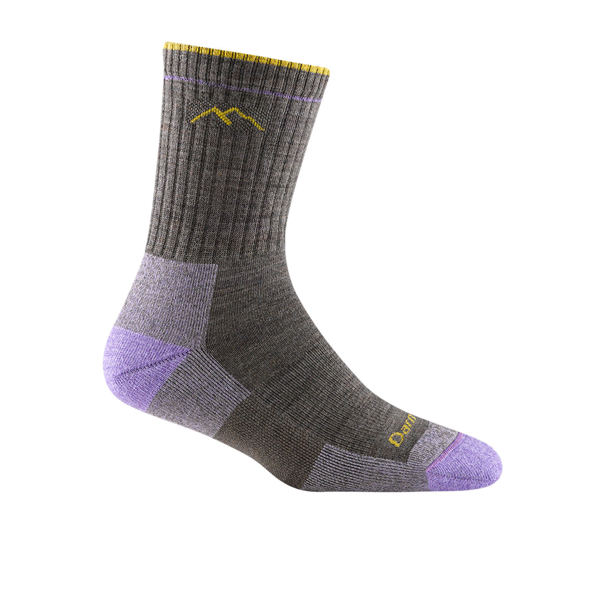 Darn Tough Hiker Midweight Micro Crew Sock with Cushion (Women) - Taupe Accessories - Socks - Performance - The Heel Shoe Fitters