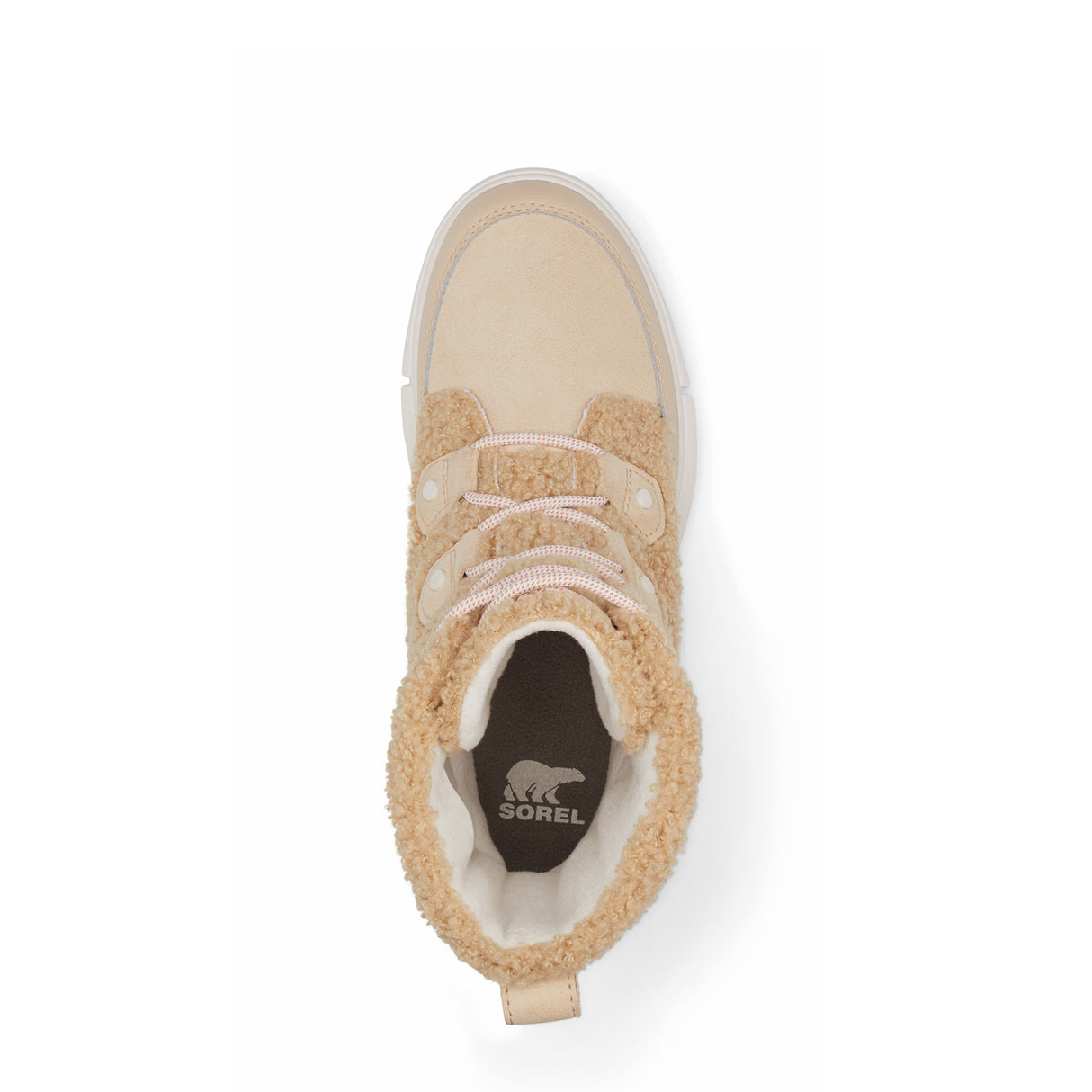 Sorel Explorer II Joan Cozy Mid Boot (Women) - Nova Sand/Sea Salt Boots - Winter - Mid Boot - The Heel Shoe Fitters